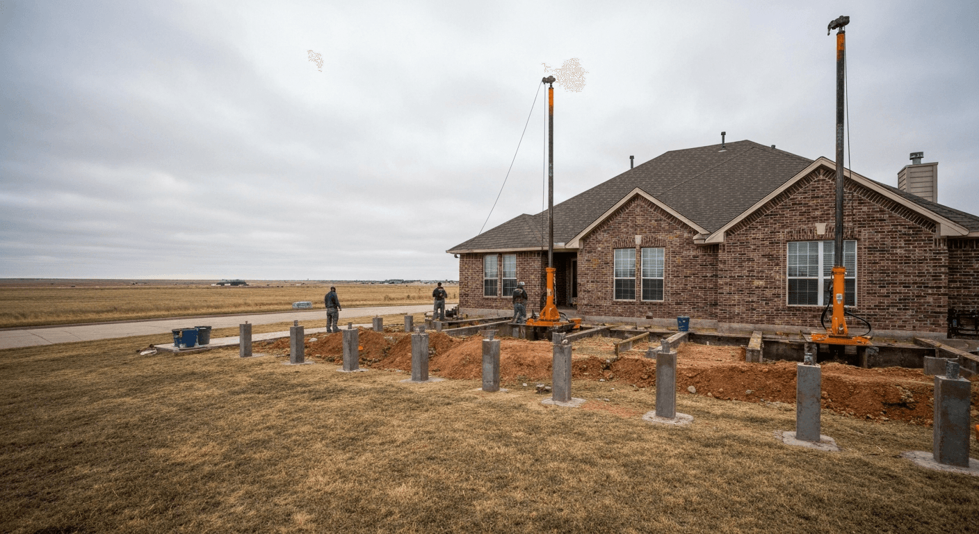 foundation repair in Wichita Falls, TX